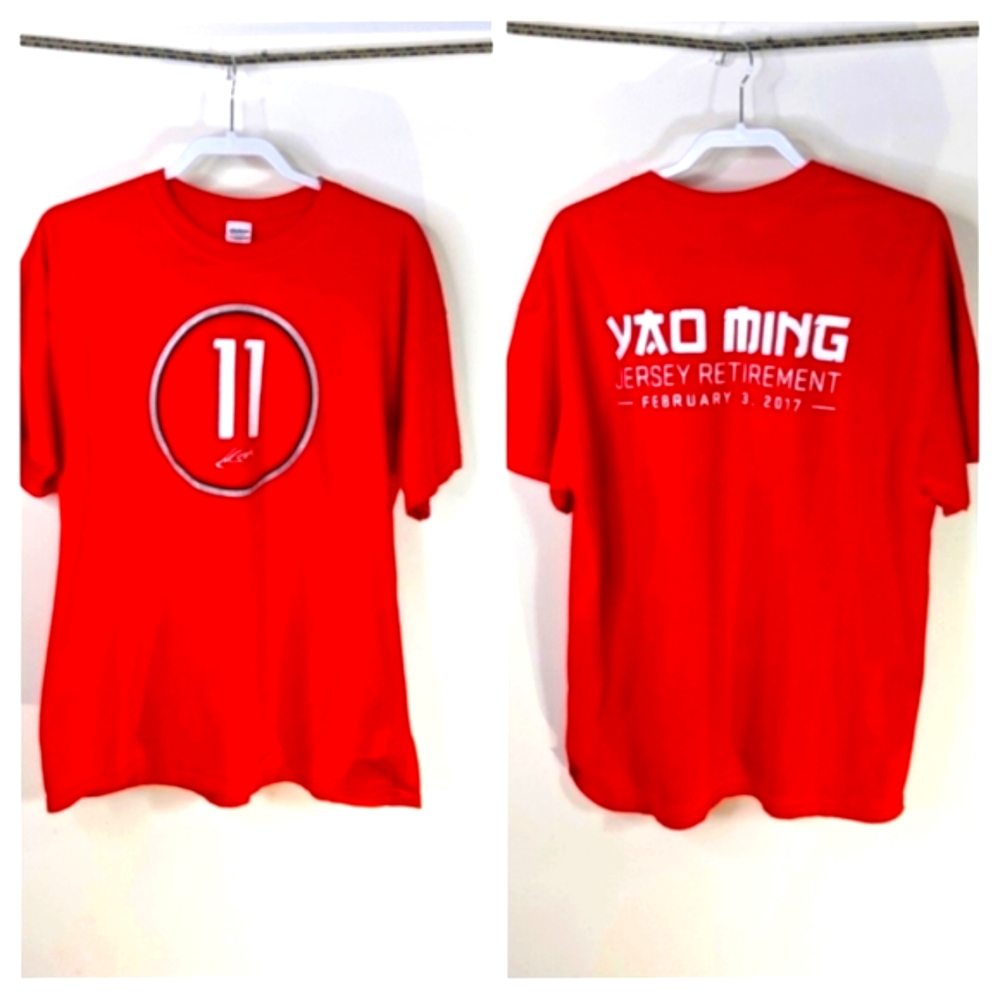 Yao Ming NBA Vintage Retirement TShirt